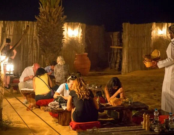 Luxury Evening Desert Safari Dubai with Soft Drinks Menu